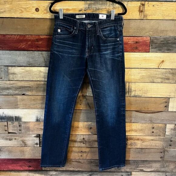 AG‎ Adriano Goldschmied Matchbox Slim Straight Jeans Size 29 - Picture 1 of 13